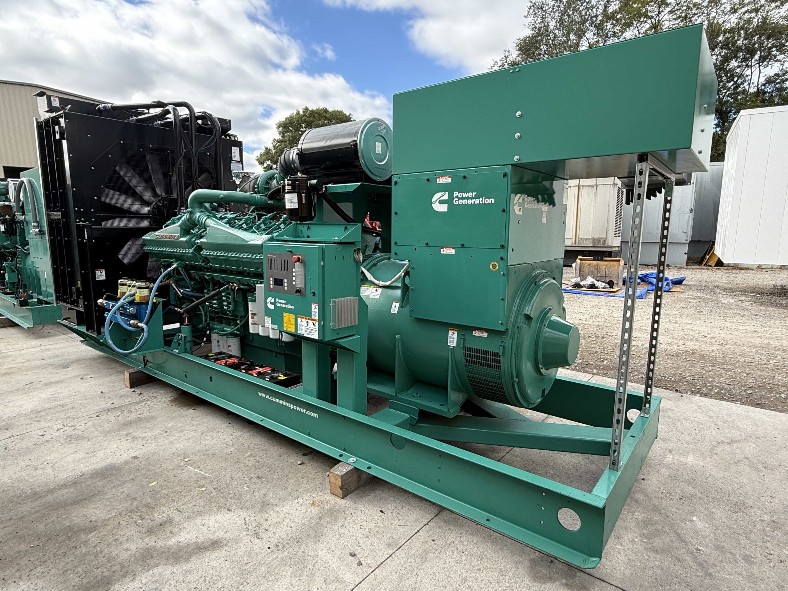 1,500 KW Cummins #DQGAB, diesel generator set, 277/480V., 3-Ph., 60 Hz, standby, 1800 RPM, QSKTA50-GE engine - Image 10