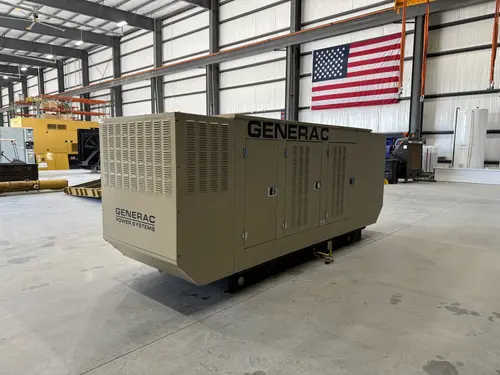135 KW Generac #10J5705, diesel generator set, 277/480V., 3-Ph., 60 Hz, John Deere 6068HF485T engine, sound - Image 6