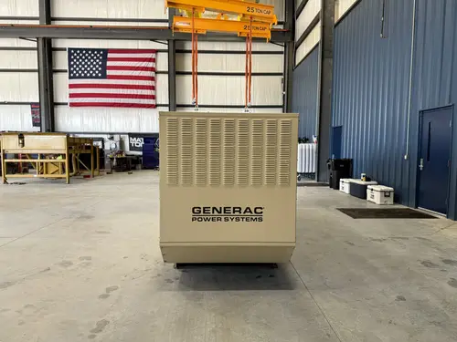 135 KW Generac #10J5705, diesel generator set, 277/480V., 3-Ph., 60 Hz, John Deere 6068HF485T engine, sound - Image 7