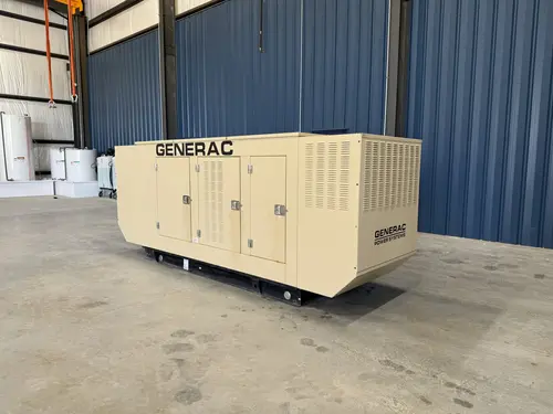 135 KW Generac #10J5705, diesel generator set, 277/480V., 3-Ph., 60 Hz, John Deere 6068HF485T engine, sound - Image 8