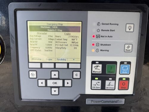150 KW Cummins #C150-N6, natural gas generator set, 277/480V., 60 Hz, 1800 RPM, QSJ8.9G engine, 2196 hours - Image 9