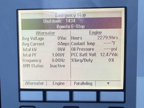 150 KW Cummins #C150-N6, natural gas generator set, 120/208V., 60 Hz, 1800 RPM, QSJ8.9G engine, 2281 hours - Image 10