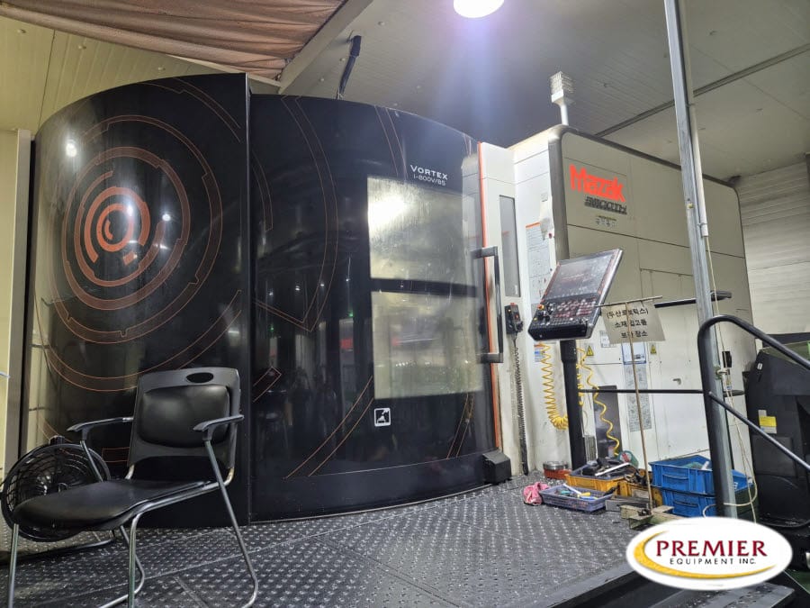 Mazak #Vortex-i800V/8S, 5-Axis CNC vertical machining center, Smooth X Control, 66.9" X, 59" Y, 45" Z, 10000 - Image 1