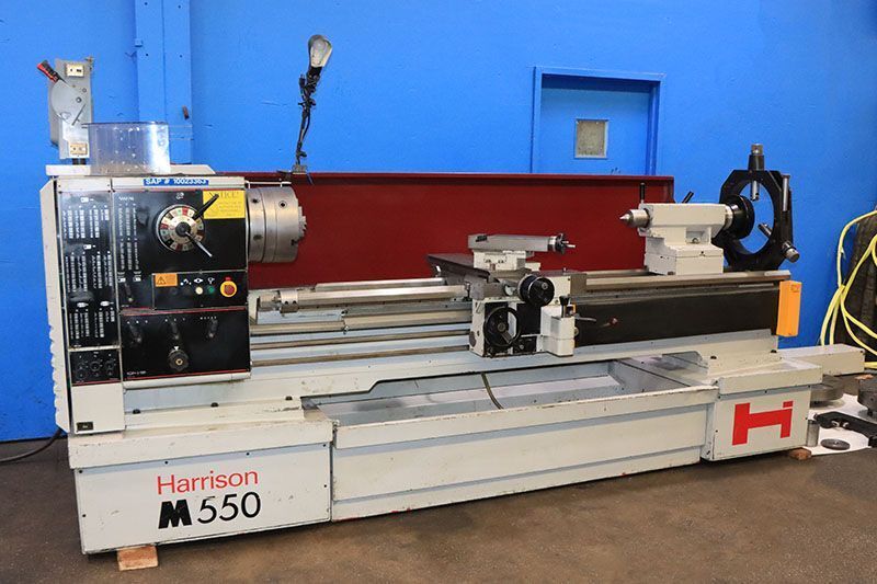 21.8"/32.7" x 80" Harrison #M550-GH, gap bed engine lathe, 14.5" swing over cross slide, 3.5" bore, D1-11 - Image 3