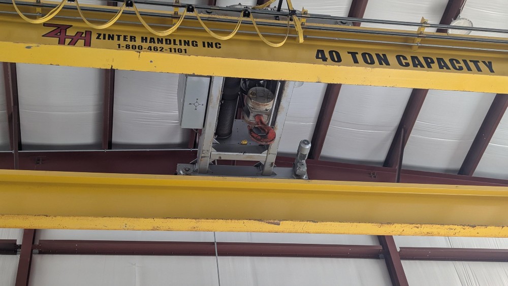 40 Ton, Detroit, 40'2" Span, 28' Lift, Radio, VFD All Motions, 2007 [#2166] - Image 3