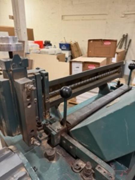 24" x 8" Oliver #299-D, Single Surface Planer, 10 HP cutterhead motor, 2 HP gear box, 15-60 FPM, sectional - Image 6
