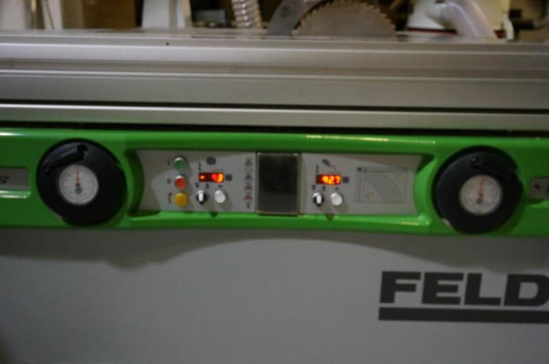 Felder #KF-700S, Sliding Table Panel Saw w/ Spindle Moulder, 110.2" sliding table length, 7.5 HP, precision - Image 2