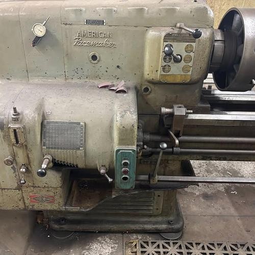 22" x 72" American #Pacemaker, Lathe, 1942 - Image 2