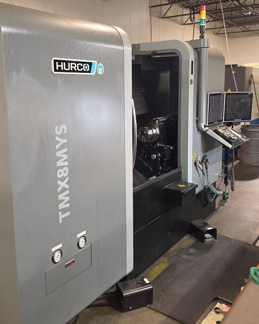 Hurco #TMX8MYSI, CNC Lathe, Y-axis Turret, Sub Spindle, Live Tool, 800 hours, 2023 - Image 2