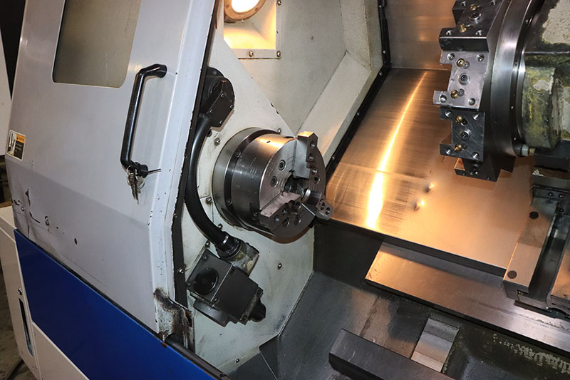 23" x 25.5" Daewoo Doosan #Puma-00B, CNC Lathe, Fanuc 21iT, 10" chuck, Tlstck, Chip Conv. - Image 3
