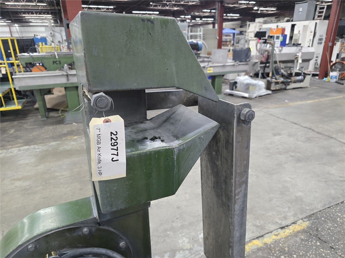 7" MGB, Air Knife, 48.5" Centerline, 3 HP, 230 V. - Image 10