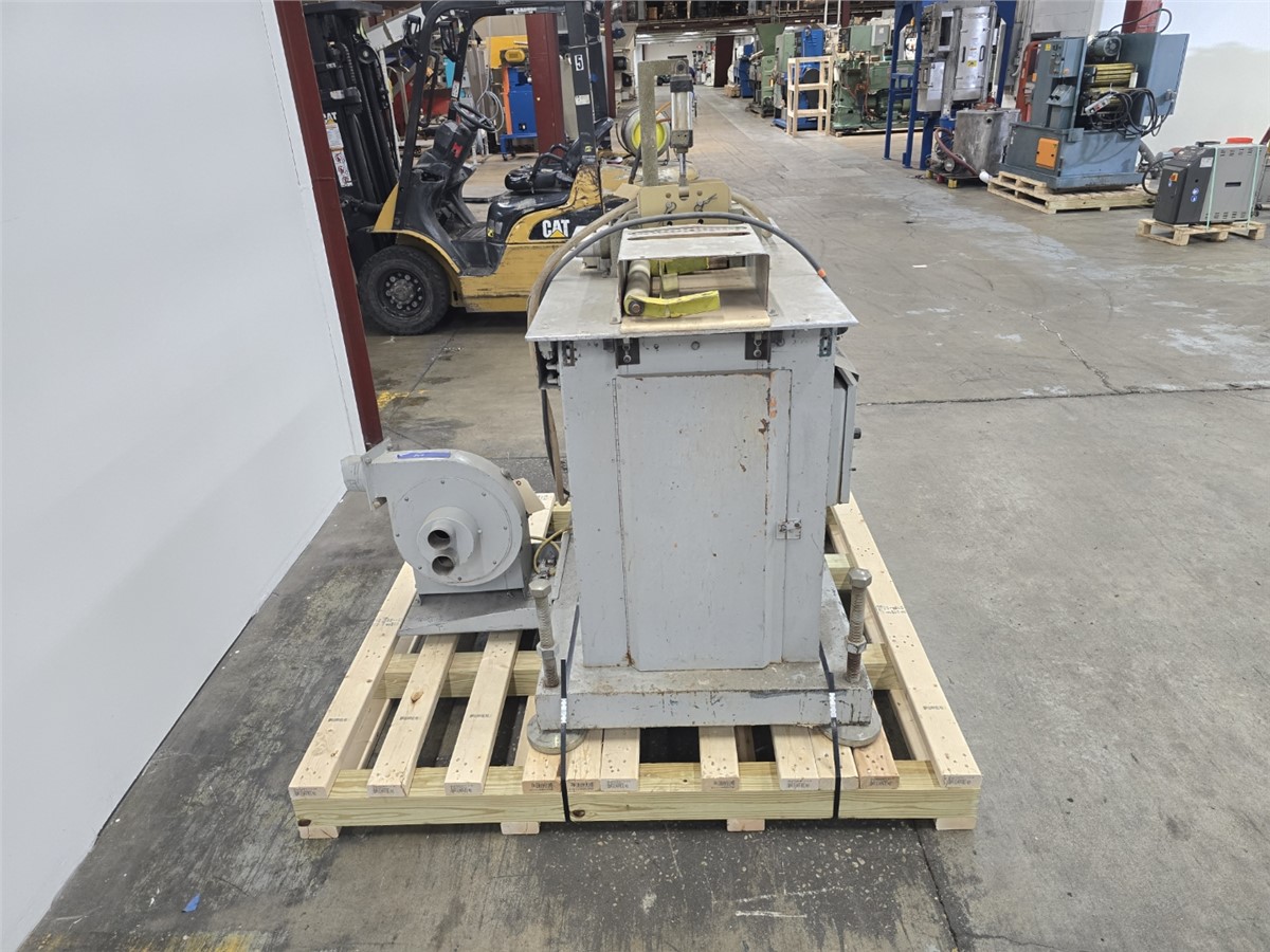 14" CDS #CTS-4.5-8, Upcut Saw, 4.5" x 8" Window Profile, 1 HP Vacuum Blower, 28443 hours, 2000, AS IS - Image 1