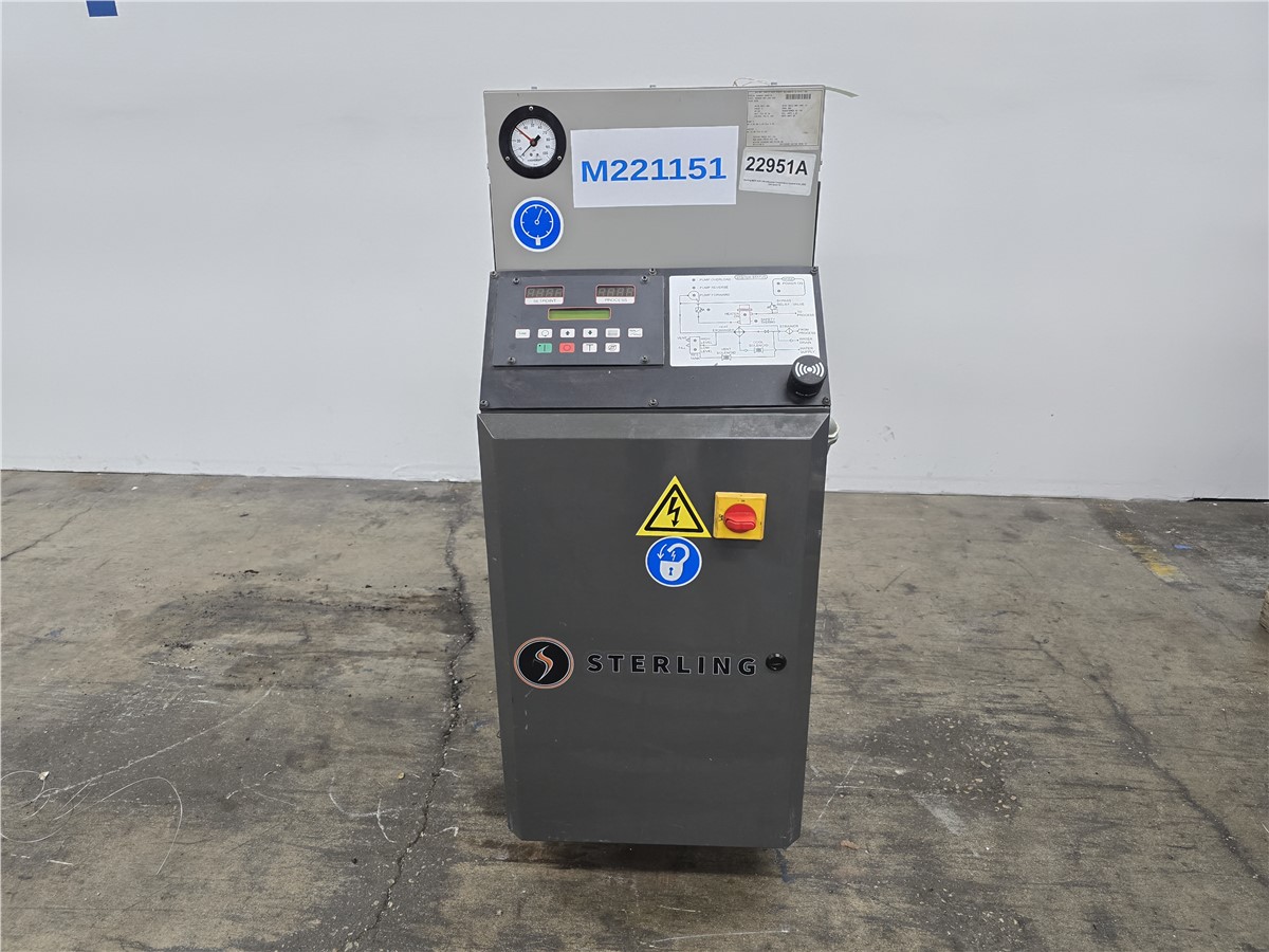18 KW Sterling #MOT-ADV-200, Single-Zone Water Temperature Control Unit, 150 PSI, 2 HP Pump, 480 V., 2020 - Image 1