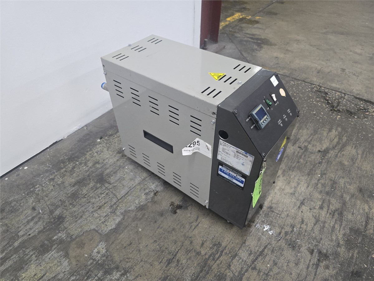 6 KW Sterling #M75, Water Temperature Control Unit, 250°F Max, 150 PSI, 0.75 HP Pump, 480 V., 2021 - Image 2