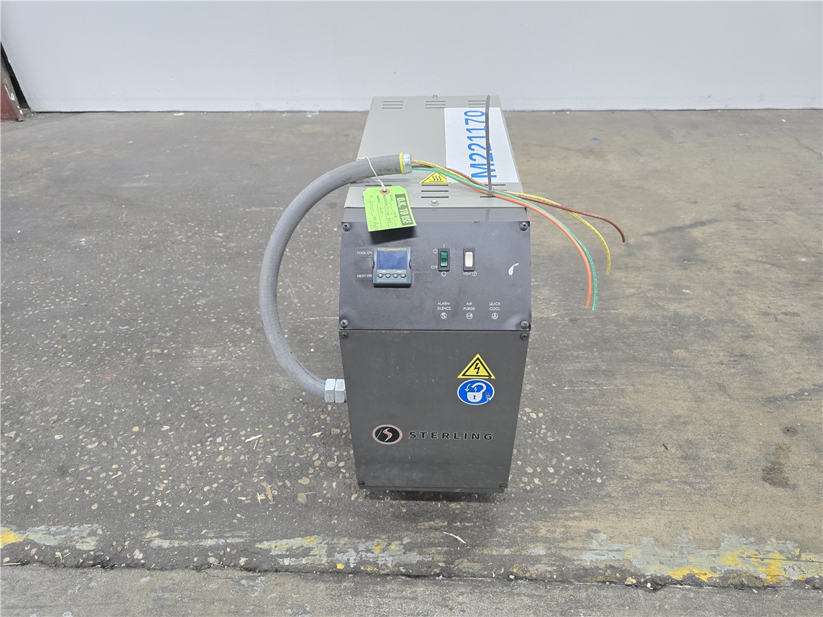 9 KW Sterling #M75, Water Temperature Control Unit, 150 PSI, 0.75 HP Pump, 480 V., 2022 - Image 2