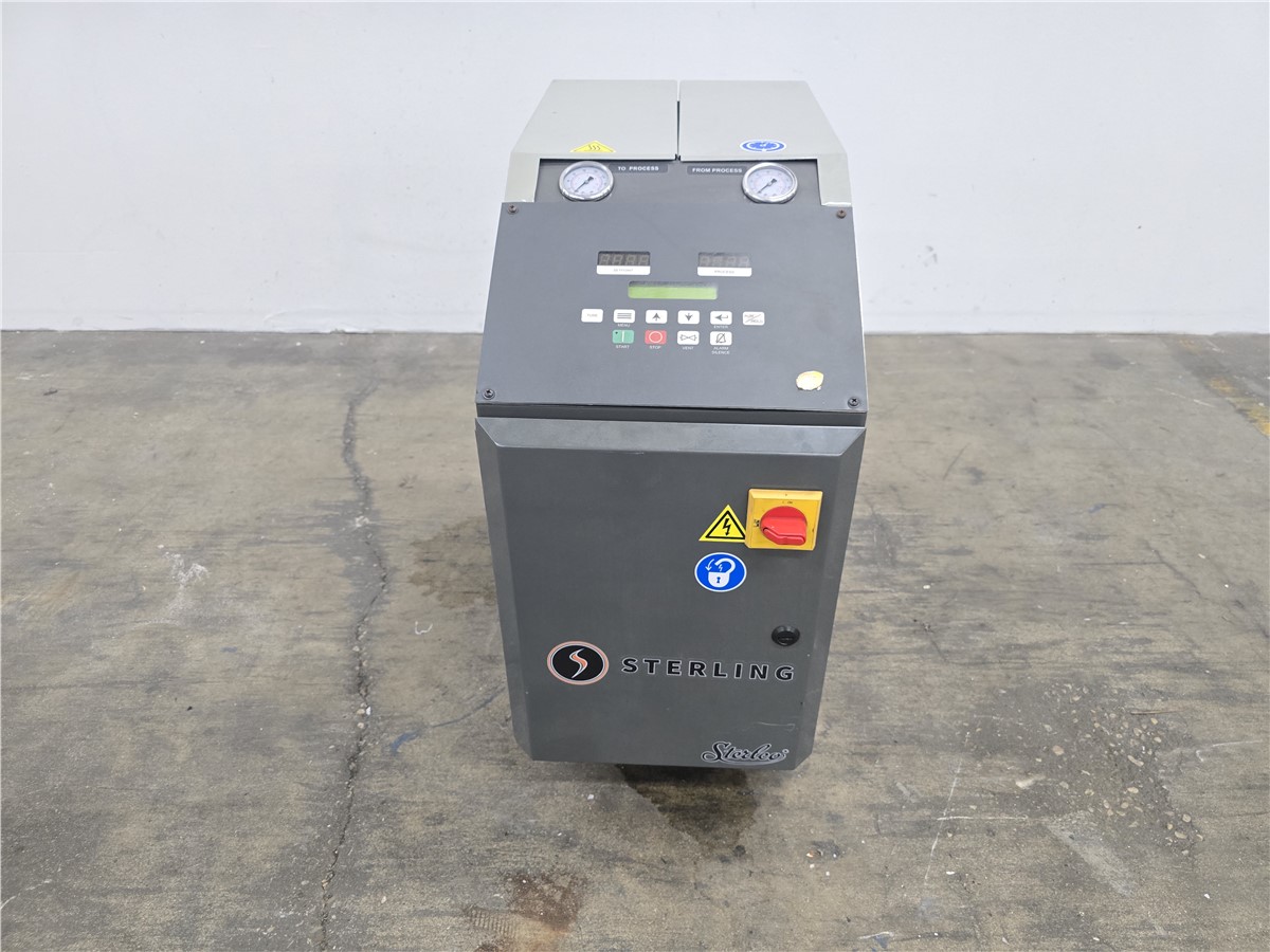 12 KW Sterling #TC120, Water Temperature Control Unit, 150 PSI, 50 GPM, 2 HP Pump, 480 V., 2021 - Image 3