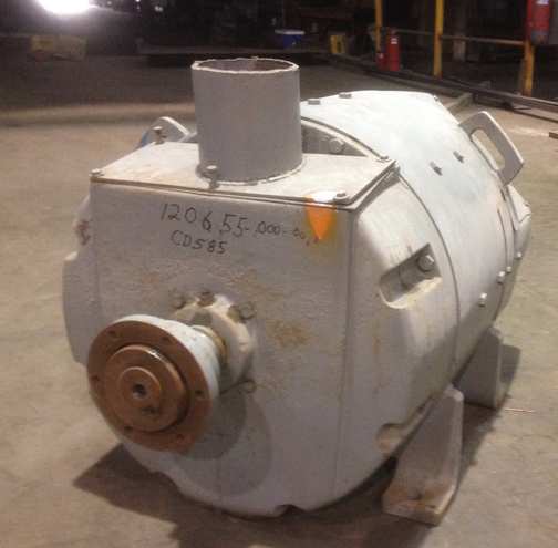 40 HP 400/1200 RPM General Electric, Frame 585AS, 240 Volts, DPFG-SV, Shunt, DC Motor - Image 1