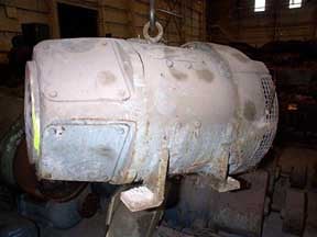 7 HP 1150 RPM Westinghouse, Frame 284A, 240 Volts, TEFC, Compound, DC Motor - Image 1