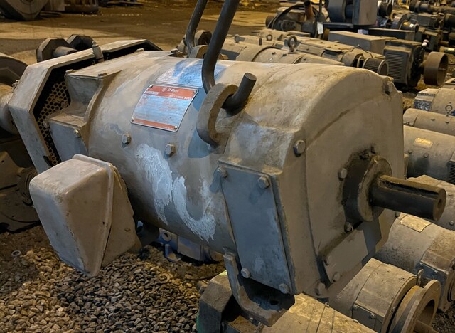 7 HP 1150/2000 RPM General Electric, Frame 259ATY, 240 Volts, TEFC, Shunt, DC Motor - Image 2
