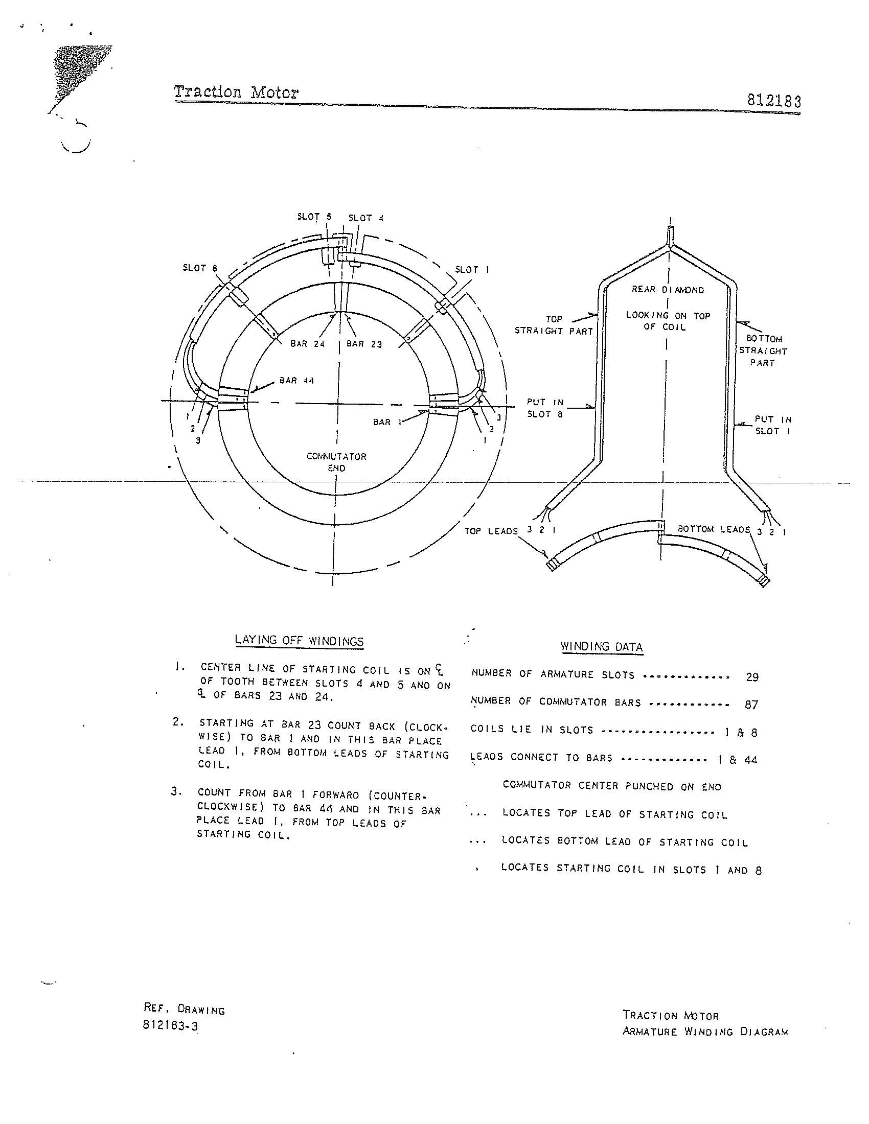 Westinghouse #1443-EC1, 4500 RPM, 400 V., DC Traction Motor, Locomotive (4 available) - Image 5