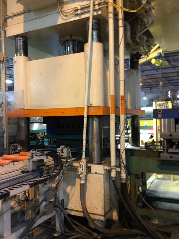 400 Ton, PH #HD2-4P-300-40, 12" stroke, 33" DLO, 81" x60" bed, Vickers pumps, 2000, #9998 - Image 3