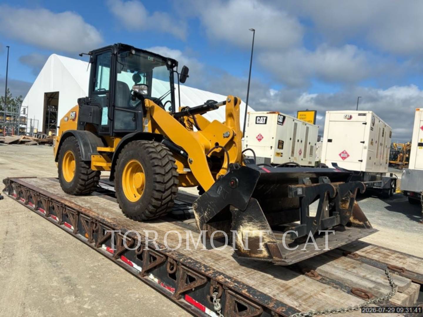 Cat 908-14, Compact Wheel Loader, 138 hours, S/N: HZ801239, 2023 - Image 2