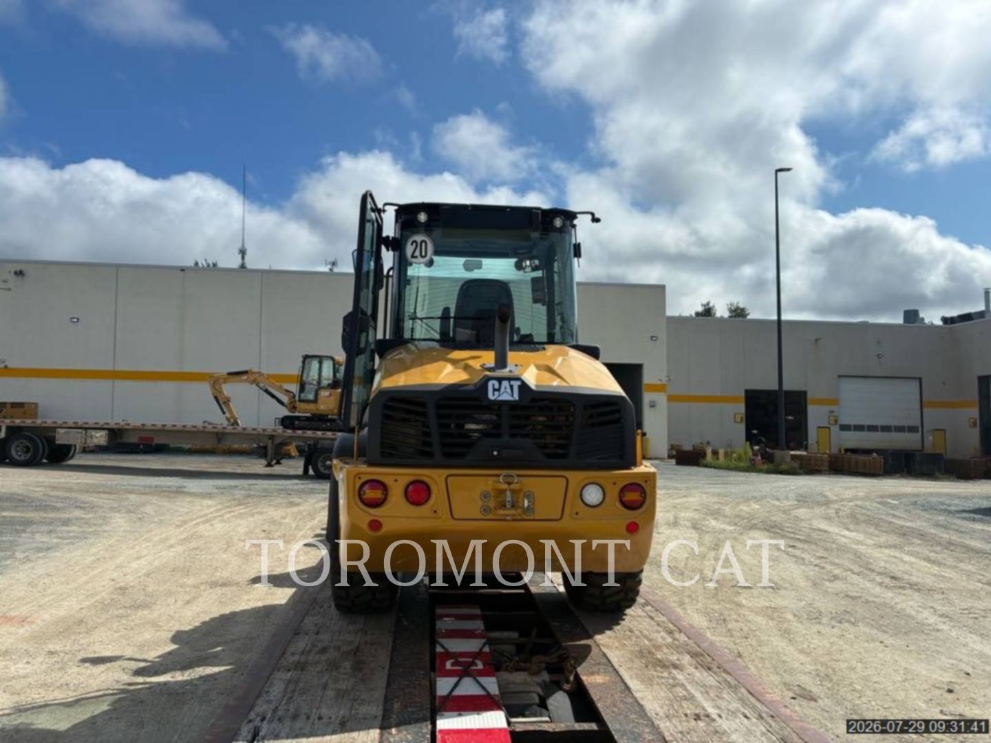 Cat 908-14, Compact Wheel Loader, 138 hours, S/N: HZ801239, 2023 - Image 8