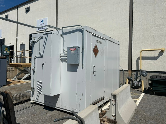 Securall #AGBL-1600, Outdoor Safety Storage Building - HVAC, Ventilation, Electrical & 289 Gal Containment (2 - Image 2