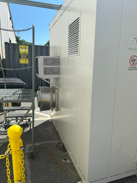 Securall #AGBL-1600, Outdoor Safety Storage Building - HVAC, Ventilation, Electrical & 289 Gal Containment (2 - Image 8