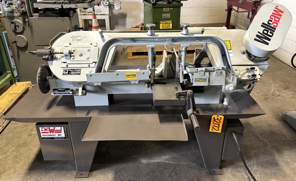 10" x 16" Wellsaw Horizontal Band Saw 1016, 50-275 FPM, 1" Blade, Coolant, 2 HP, Reconditioned - Image 1