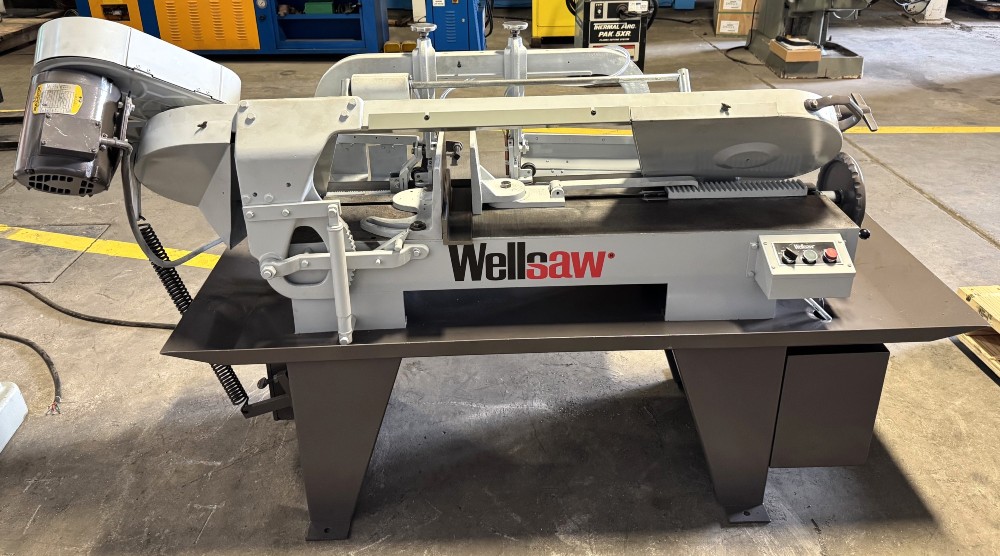 10" x 16" Wellsaw Horizontal Band Saw 1016, 50-275 FPM, 1" Blade, Coolant, 2 HP, Reconditioned - Image 5