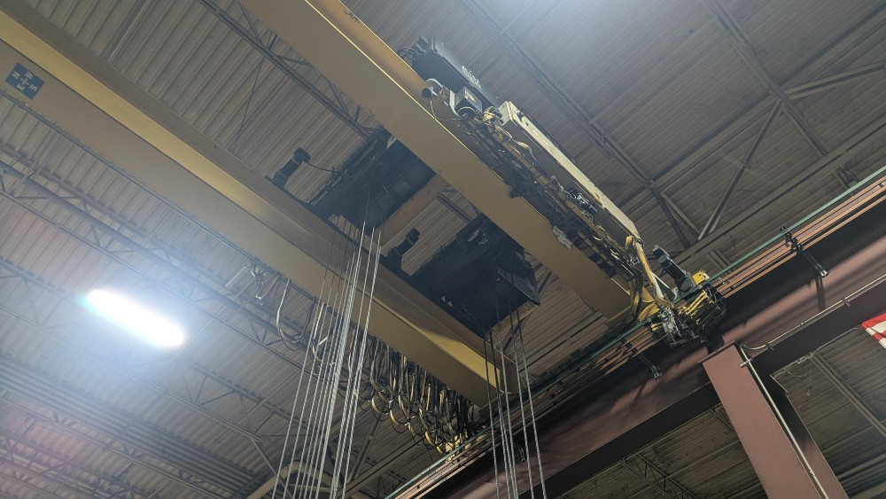 25/15 Ton, R & M, 34' 0" Span, 26' Lift, Pendant Control, VFD Bridge/Trolleys, 2012 [#2759] - Image 5