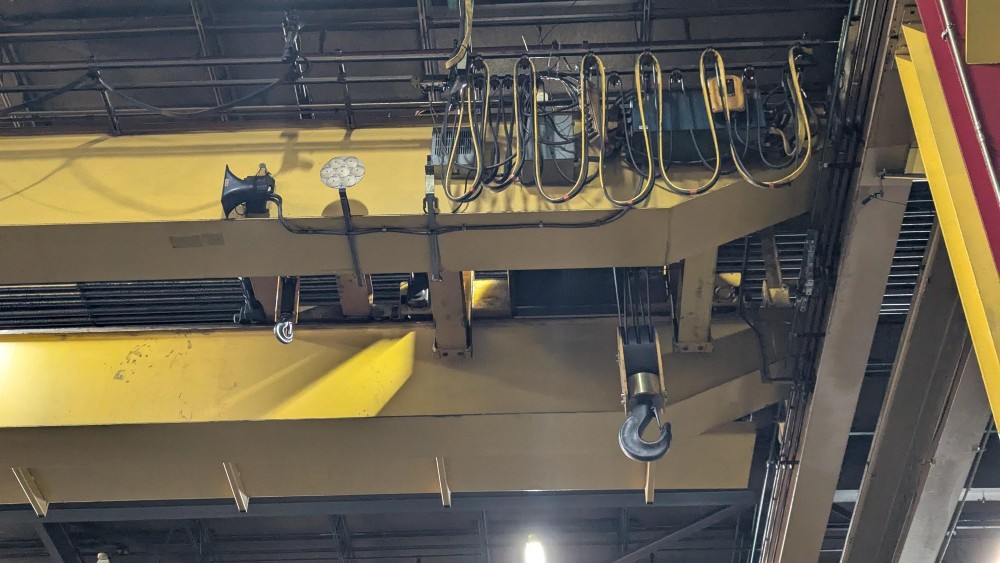 20/5 Ton, R & M/Kone, 47' 3" Span, 26' Lift, Class D, Radio Control, VFD Bridge/Trolleys, 2008 [#2757] - Image 2