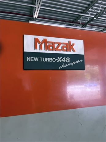 Mazak #New-Turbo-X48, CO2 Laser, 1,000-1,500 watt range, 105" X, 50" Y, 3.9" Z, 4' x 8' table, Mazatrol L-32B - Image 7