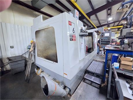 Haas #VF-6, CNC Vertical Machining Center, 64" X, 32" Y, 30" Z, 64" x 28" table, 20 HP, 7500 RPM, CAT 40, 24 - Image 4