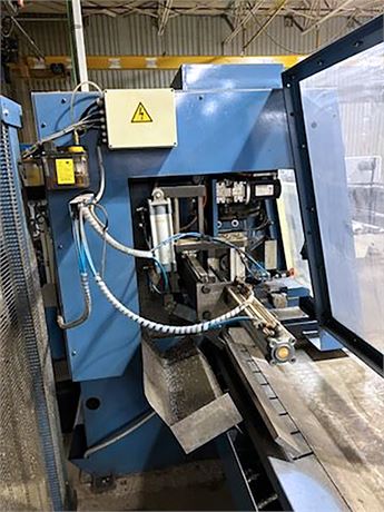 .394" -3.94" Simec #MEC-120, CNC Automatic Tube Cut Off Machine, 0.4"-1.6" bar, 118" max. cut length - Image 2