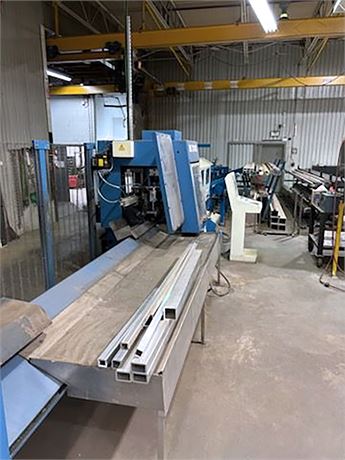 .394" -3.94" Simec #MEC-120, CNC Automatic Tube Cut Off Machine, 0.4"-1.6" bar, 118" max. cut length - Image 5
