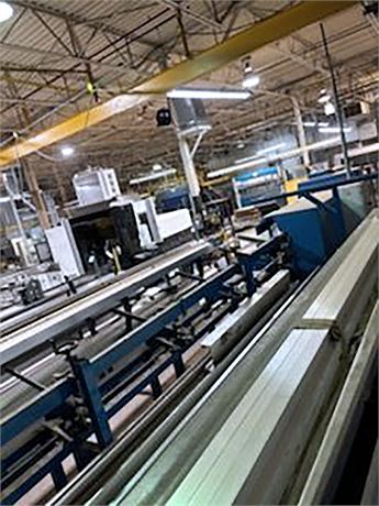 .394" -3.94" Simec #MEC-120, CNC Automatic Tube Cut Off Machine, 0.4"-1.6" bar, 118" max. cut length - Image 6
