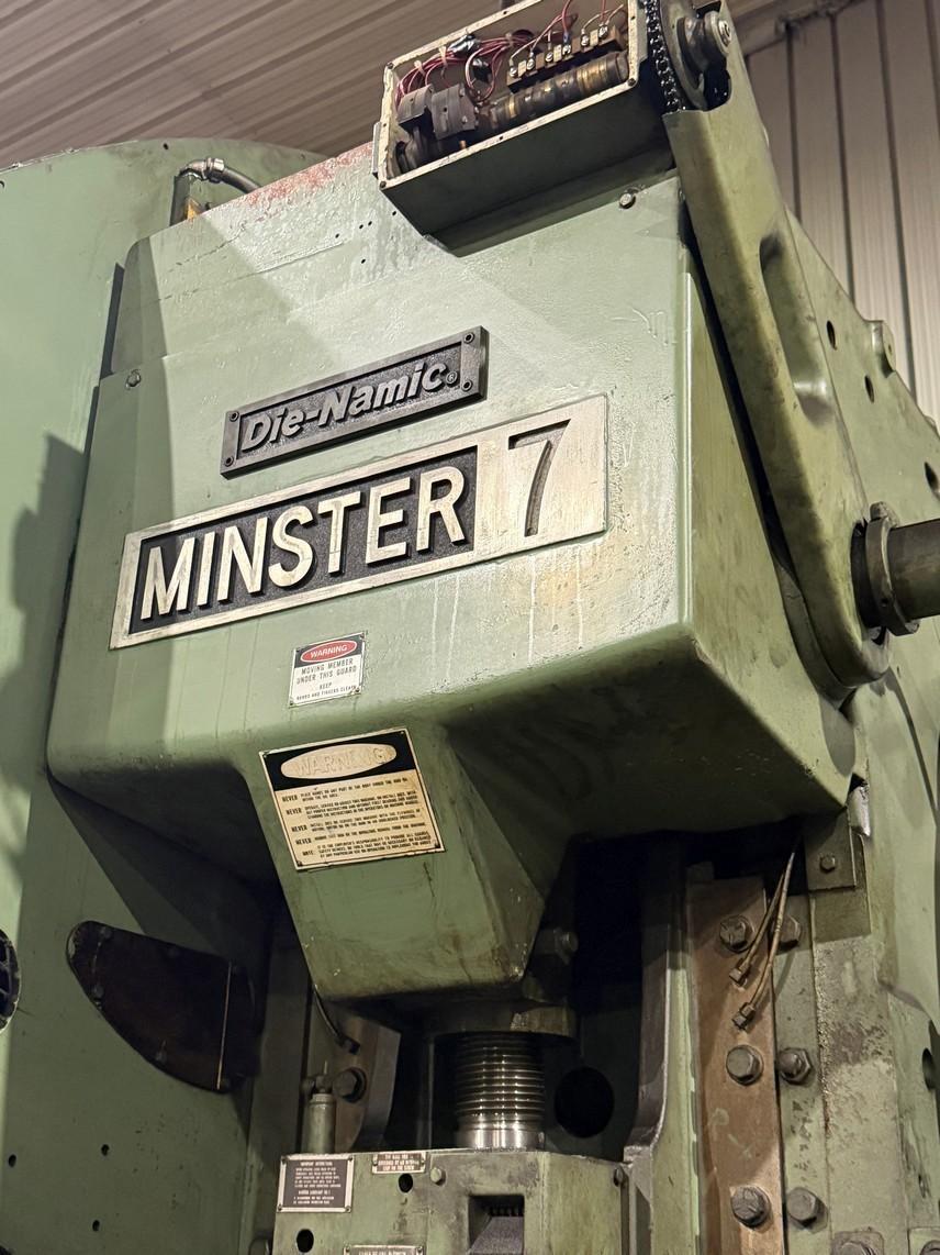 75 Ton, Minster #7D-101, Die-Namic OBI Press, 4" stroke, 21" shut height, 3.75" adjustment, 36" x 24" bed, 15 - Image 4