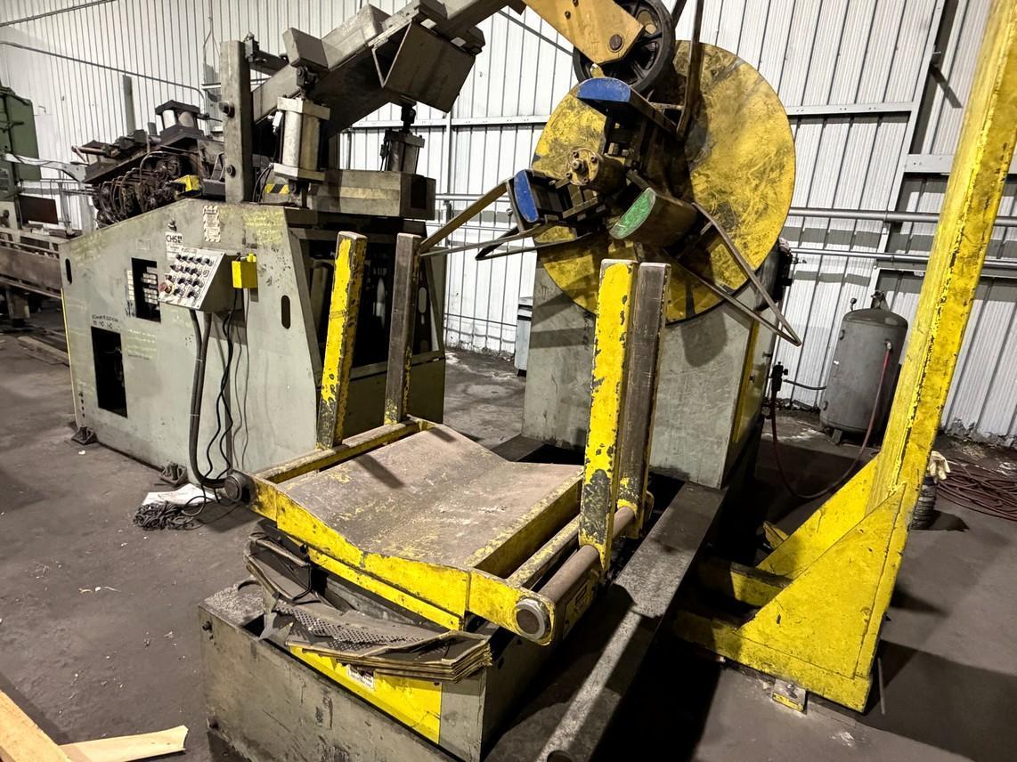10,000 lb. CHS, Coil Feed Line, 18" coil width, 0.165" mild steel thickness - Image 2