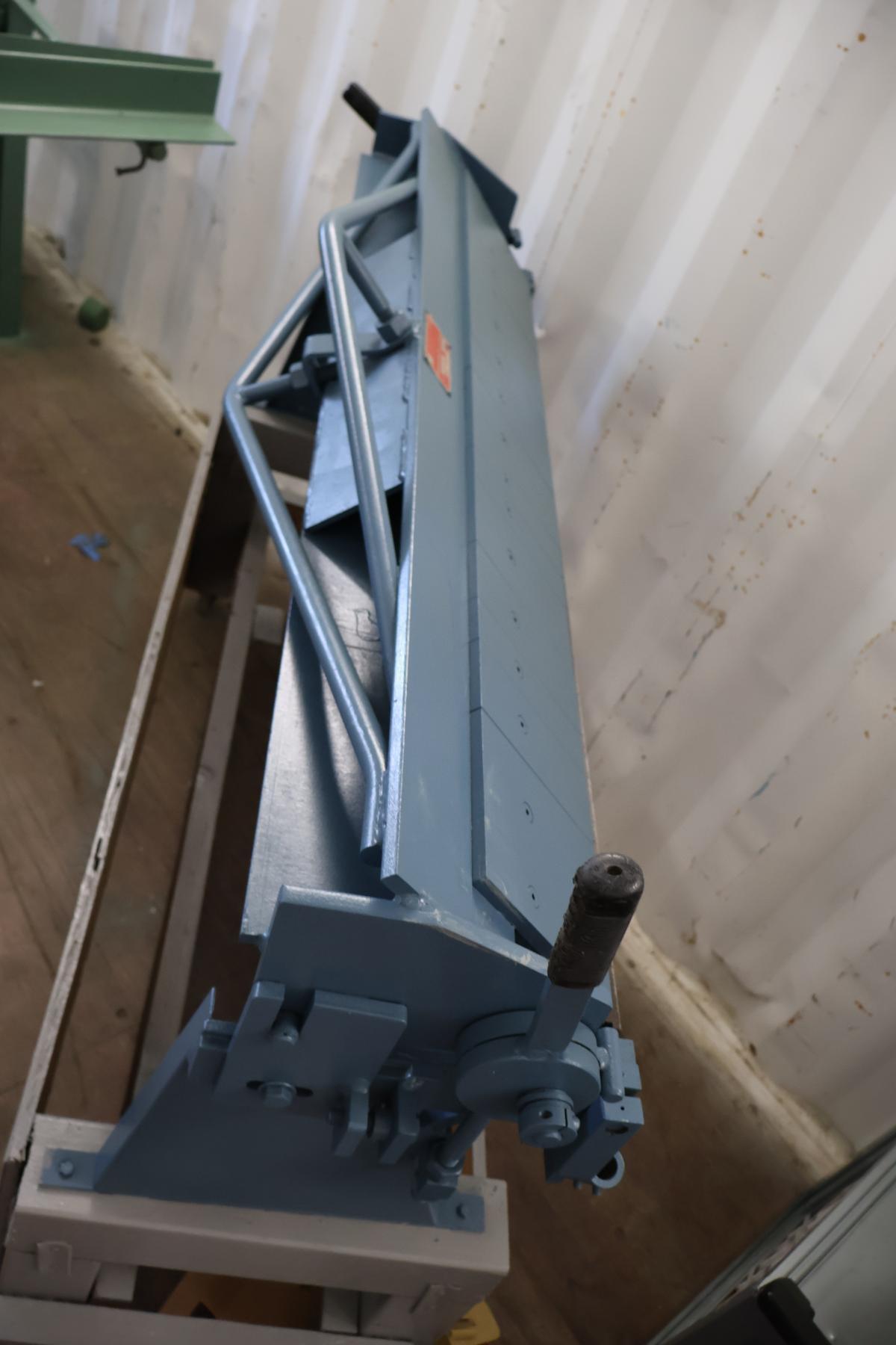 16 gauge x 4' Roper Whitney #U416, Box & Pan Finger Brake, 4" box depth, 1.25" beam lift, (16) fingers, 1993 - Image 6