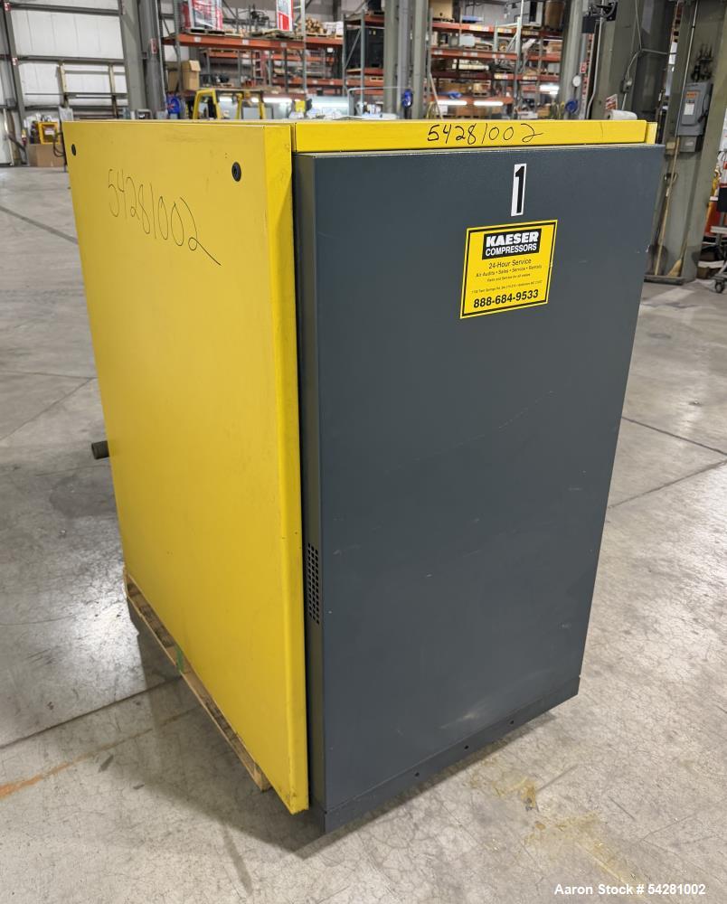 112 CFM, 125 PSIG, Kaeser #ASD-25, Industrial Rotary Screw Air Compressor, Sigma Control 2, 25 HP, 33000 load - Image 4