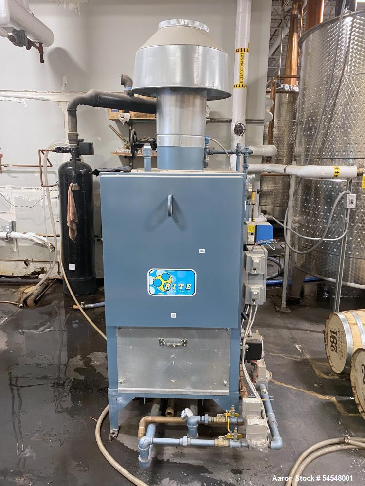 798,000 BTUH Rite #105S, Natural Gas-Fired Low Pressure Steam Boiler, 19 BHP, 15 PSI, 2020 - Image 4