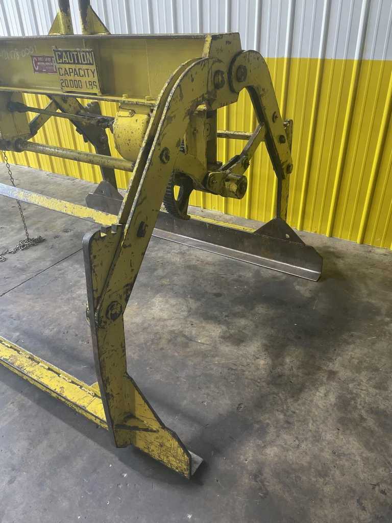 20,000 lb. Cullen-Friestedt, Sheet Lifter, 32-62" W, 84" legs - Image 3