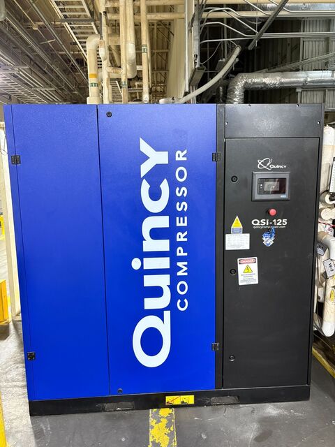 125 PSI, Quincy #QSI125, Rotary Screw Air Compressor, 125 HP, 460 V., 2025 - Image 2