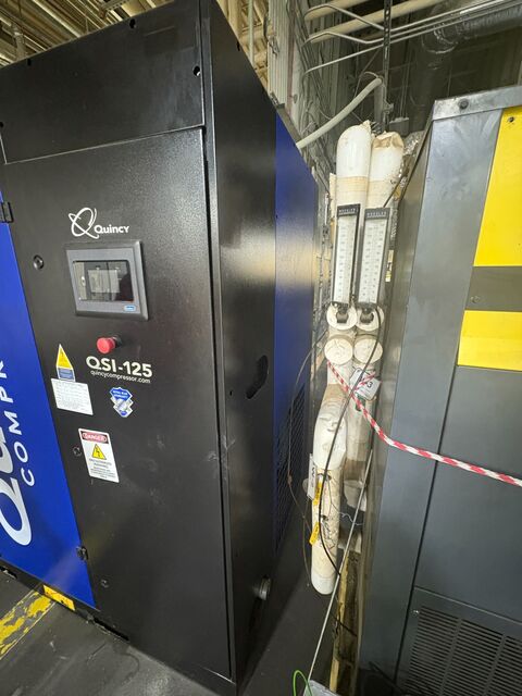 125 PSI, Quincy #QSI125, Rotary Screw Air Compressor, 125 HP, 460 V., 2025 - Image 4