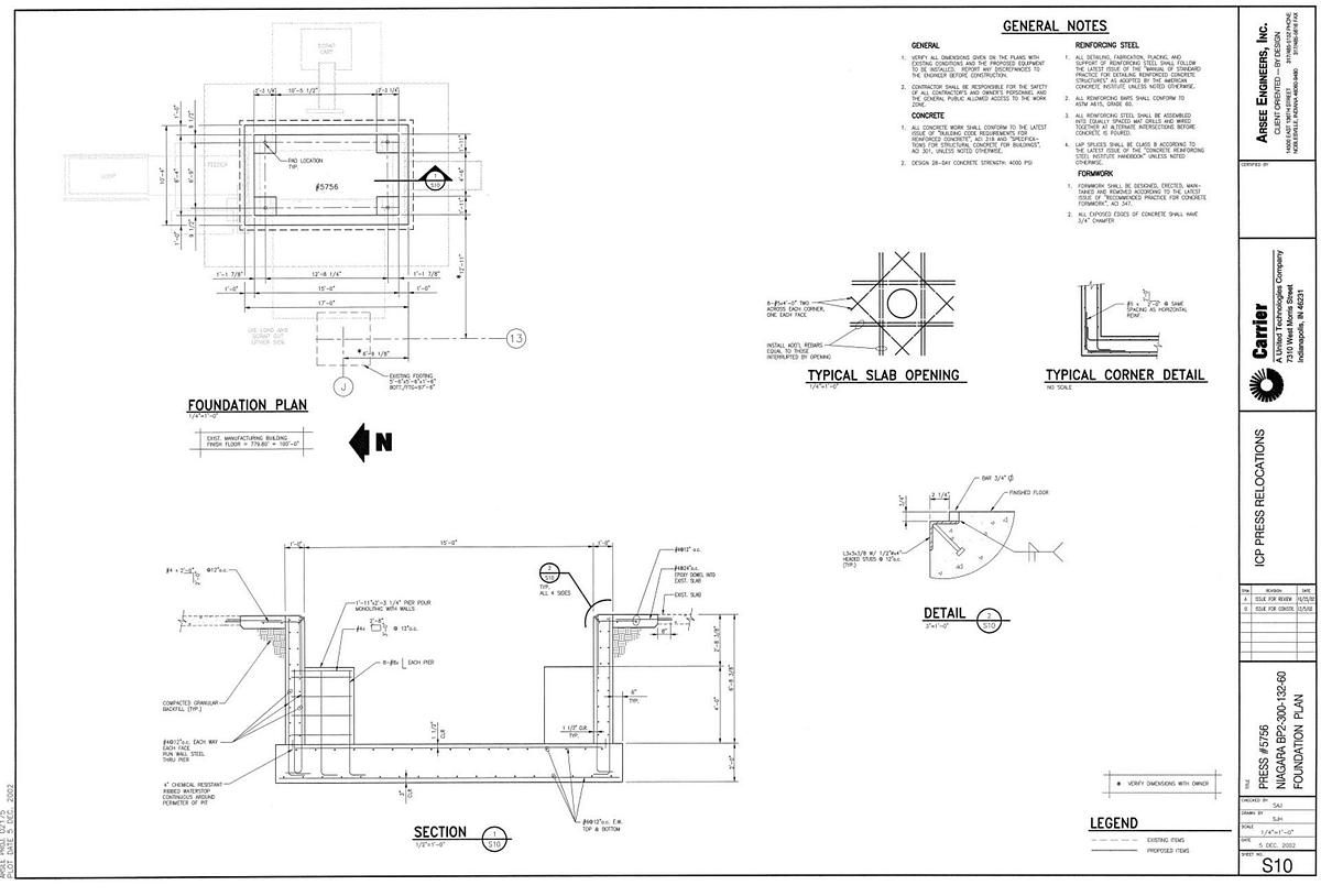 300 Ton, USI Clearing #S4-300-144-72, 4-Point Eccentric Geared Mechanical Stamping Press, 12" Stroke, 34" - Image 6