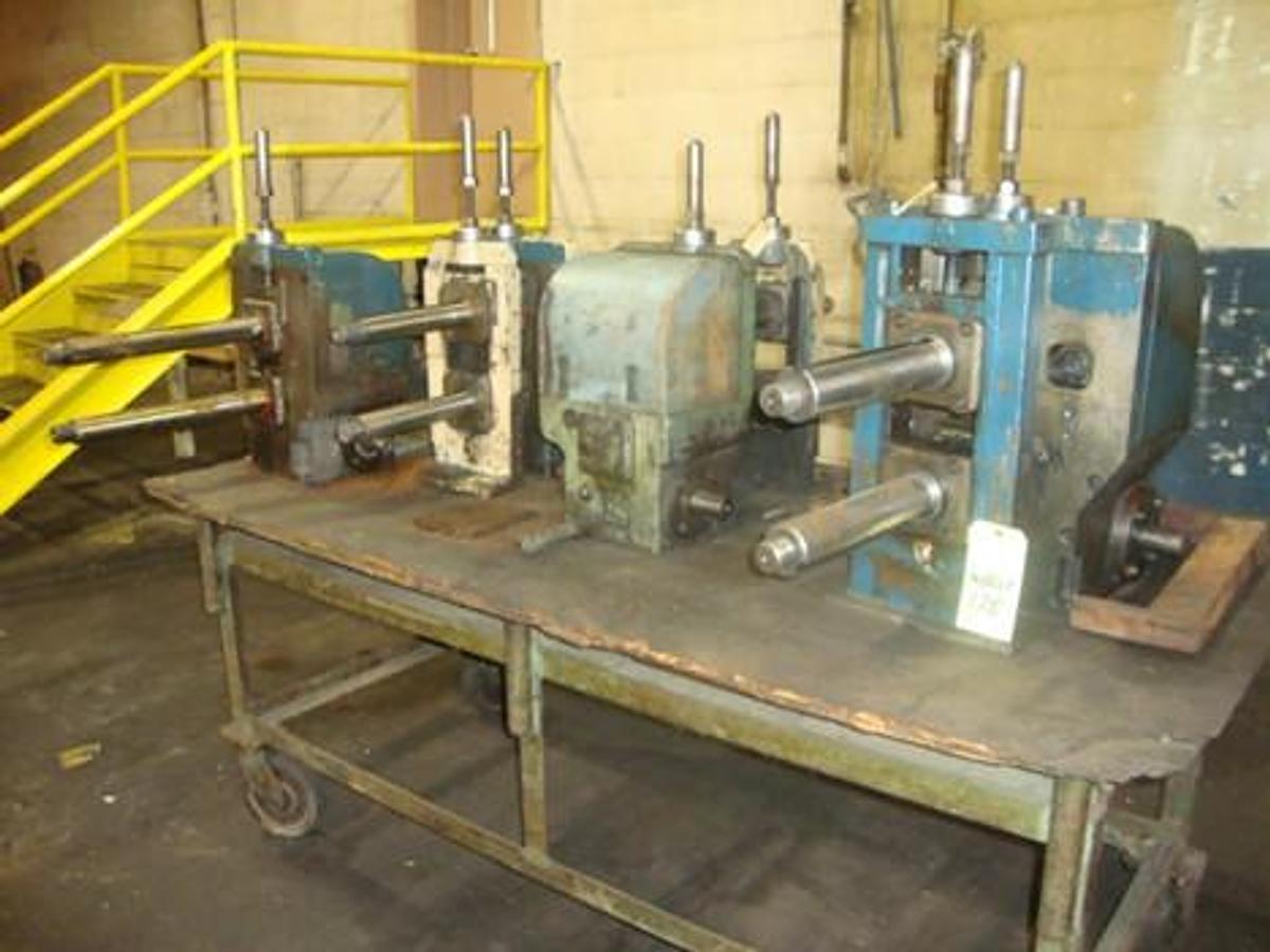 Yoder #M2-2 1/2, Induction Tube Mill Line, 100 FPM, 6-Stand Roughing, 4-Stand Sizing, Thermatool VT100 - Image 10