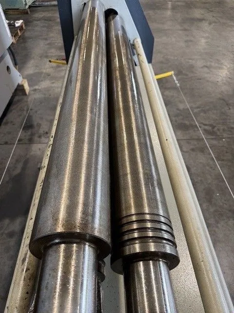 5' x 10 gauge Baileigh #IRM-1550/140, plate bending roll, 5.51" roll diameter, 61" roll length, 3 HP, 2006 - Image 8