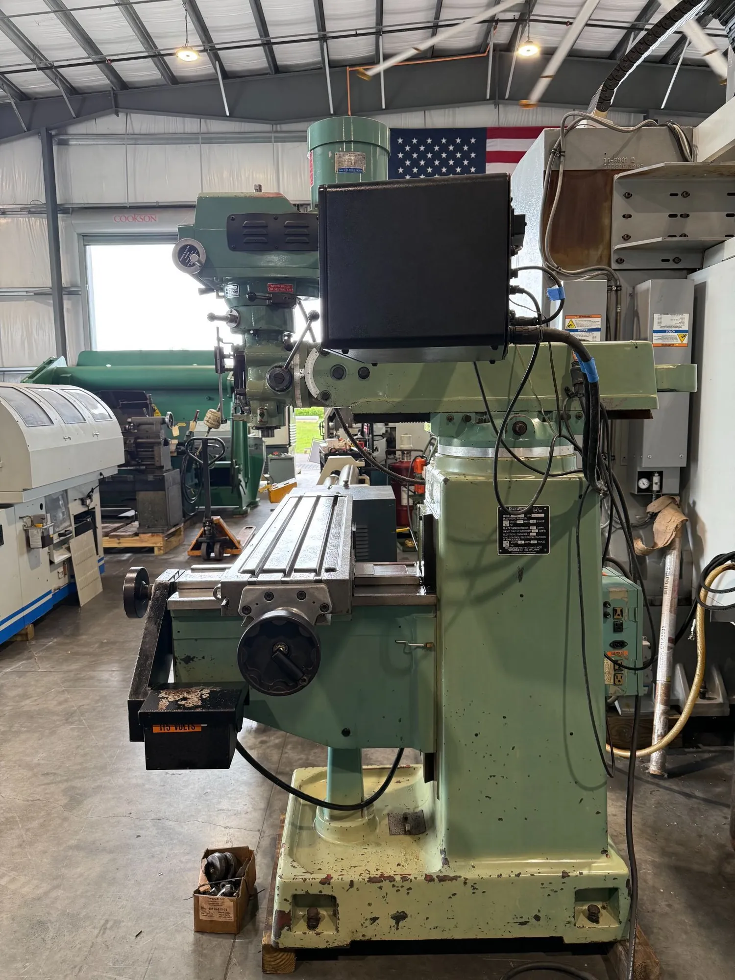 Trak #Sport-K3, CNC vertical mill, 10" x50" table, 3 HP, 32" X, 16" Y, 16" Z, 60-4200 RPM, R-8, ProtoTrak M2 - Image 4